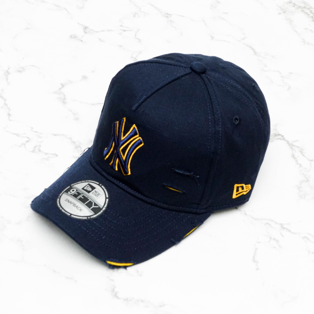 Topi NY MLB Baseball Pria Import Mirror Ori Motif Sobek