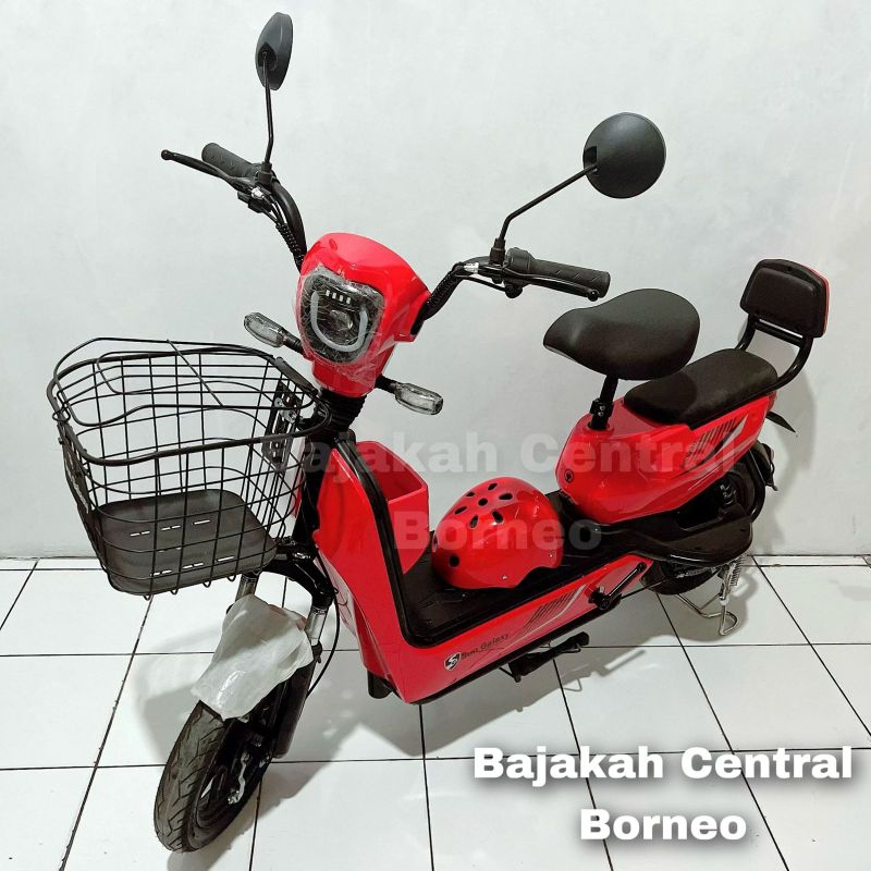 DIJAMIN TERMURAH !! NEW SEPEDA LISTRIK SUN GALAXY / ELECTRIK BIKE TERMURAH DAN BERGARANSI