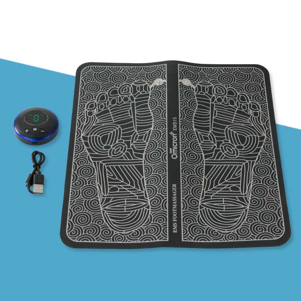 Alat Pijat Kaki Elektrik EMS Foot Massager USB 6 Mode