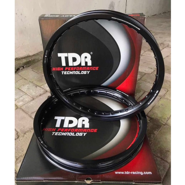 VELG LINGKARAN TDR 160/185 HITAM ORIGINAL PERFOMANCE