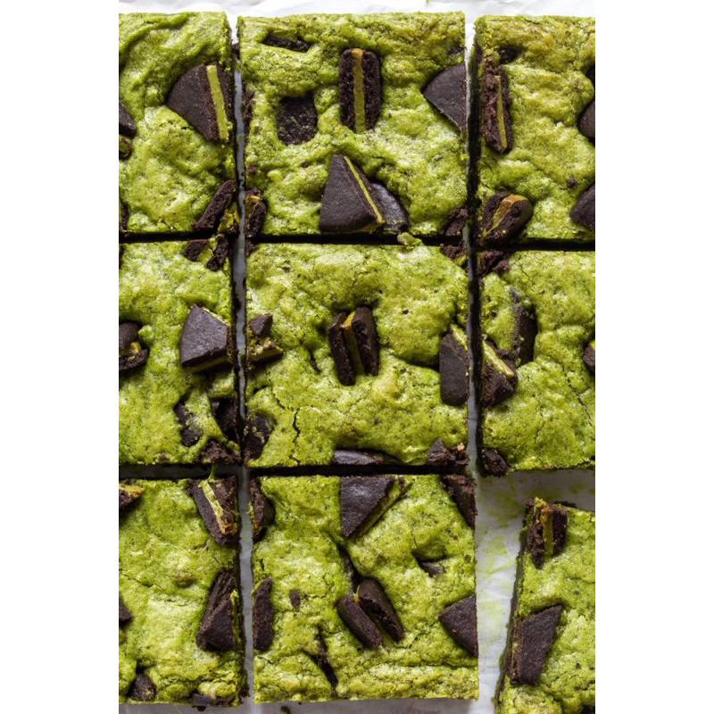 

Brownies Fudgy Matcha