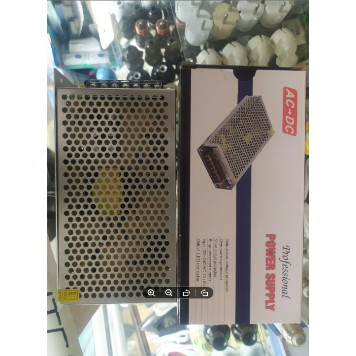power supply LED driver 12volt 10 Amper murah Bagus kuat