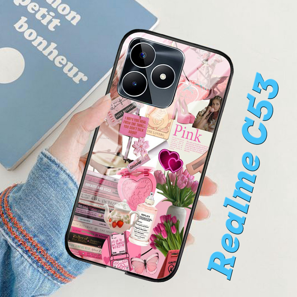 Softcase REALME C53 - Softcase Glass Realme C53 [451H] - Casing Realme C53 Terbaru - Case Realme C53