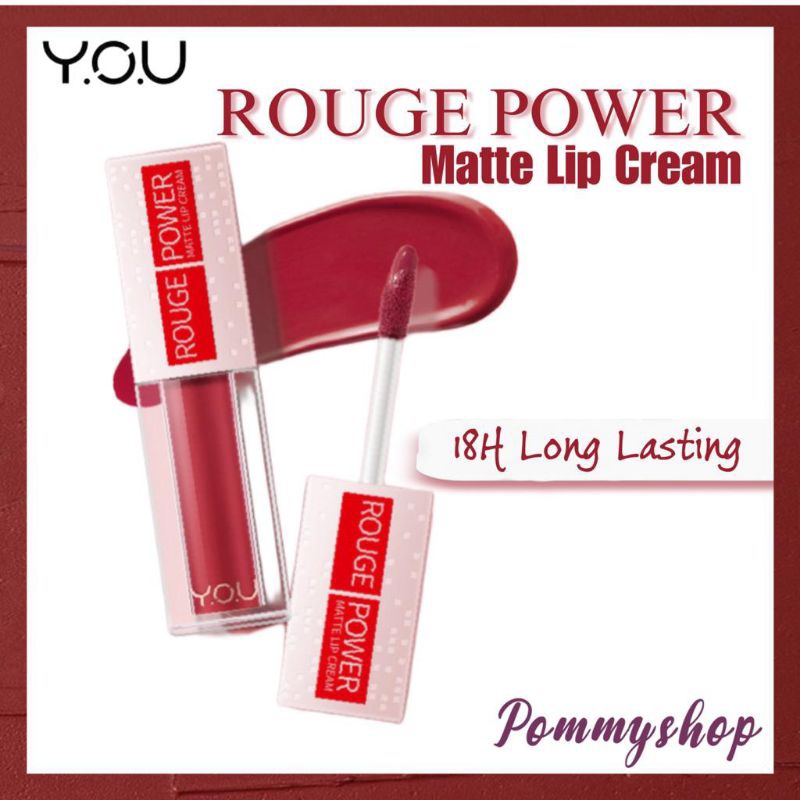 You Rouge Power Matte Lip Cream