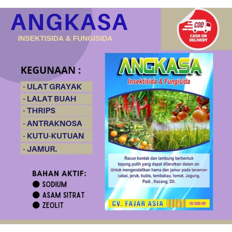 [ Bisa COD ] Insektisida Angkasa,obat Angkasa,obat ulat,Fungisida,obat antraknosa,pestisida Ampuh,ob