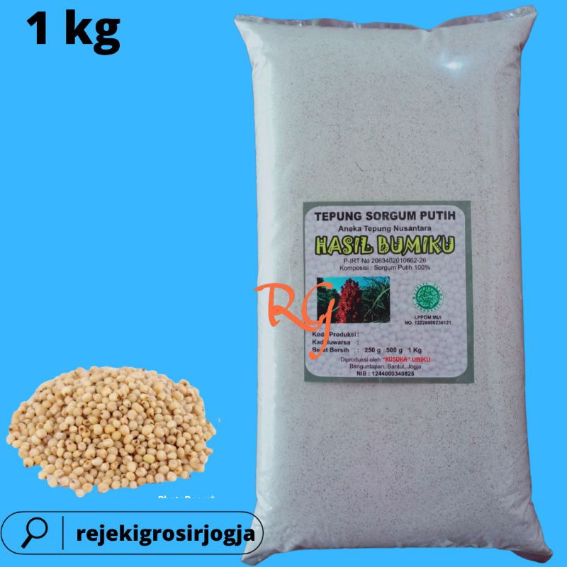 

Tepung Sorghum Putih Organik kemasan 1 KG/Tepung Sorgum Putih Organik kemasan 1 KG/Tepung Biji Sorgum Putih Organik kemasan 1 KG/Tepung MPASI Sorgum Putih Organik/Tepung Gluten Free Organik