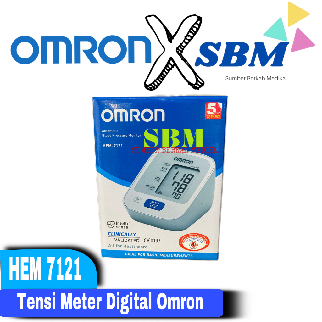 Tensimeter Omron Blood Pressure Monitor HEM 7121