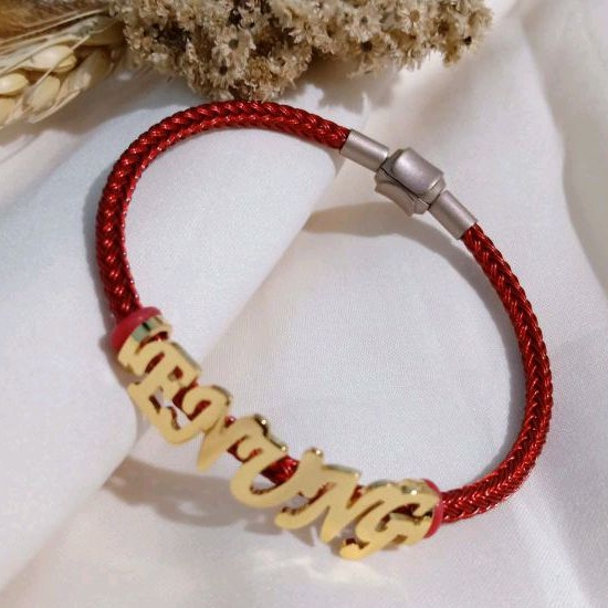 gelang Pandora waterproof custom nama