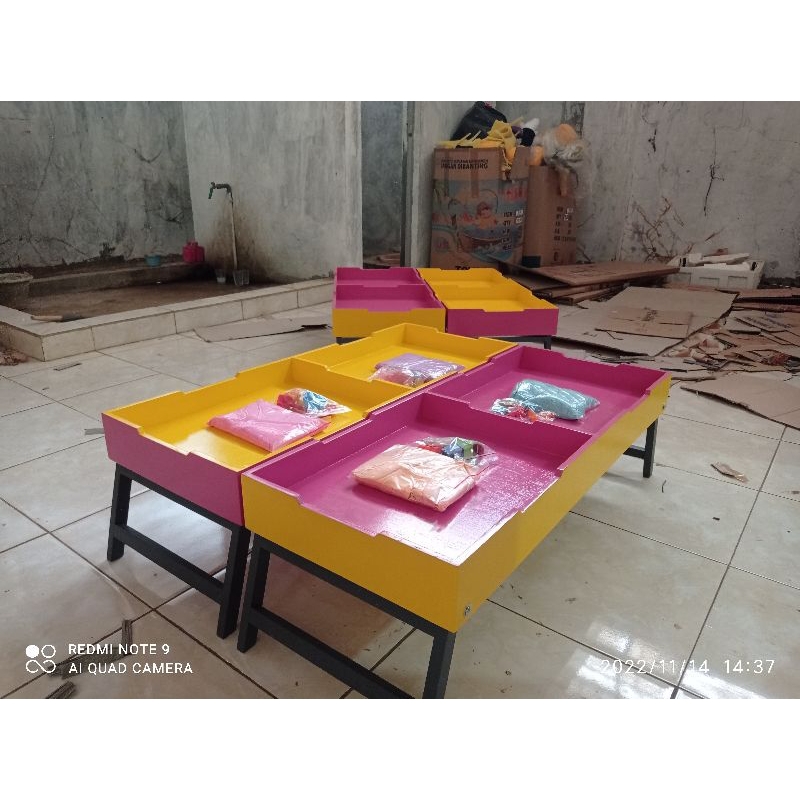 mainan pasir kinetik meja pasir ajaib