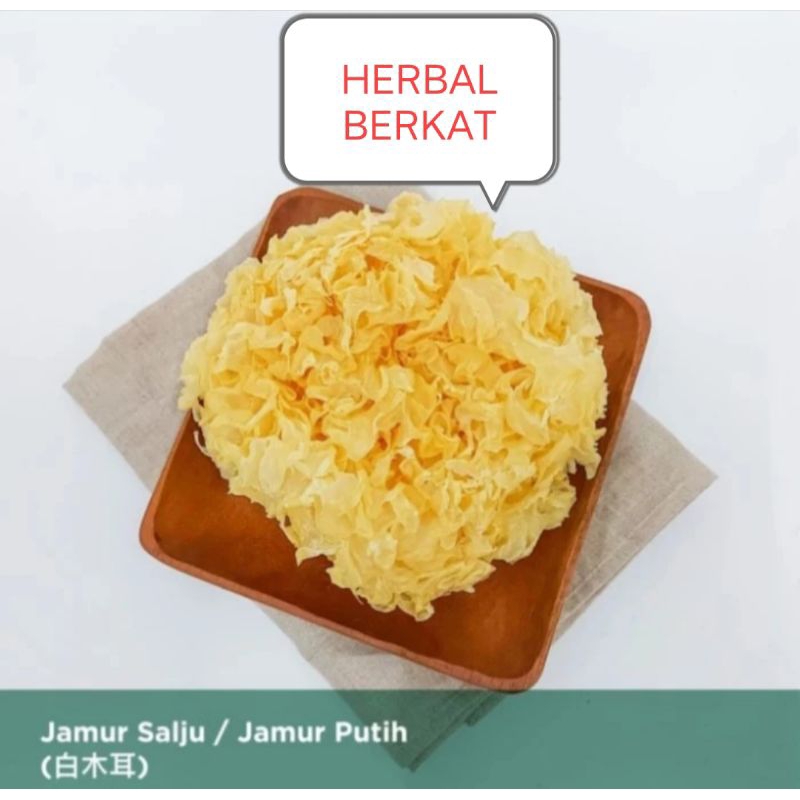 

Jamur salju 1 bulat / jamur putih / snow white fungus