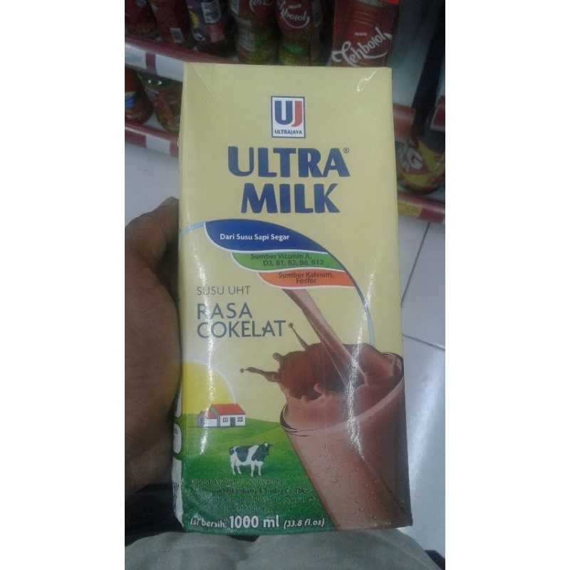 

Ultra Milk Susu Coklat 1 liter