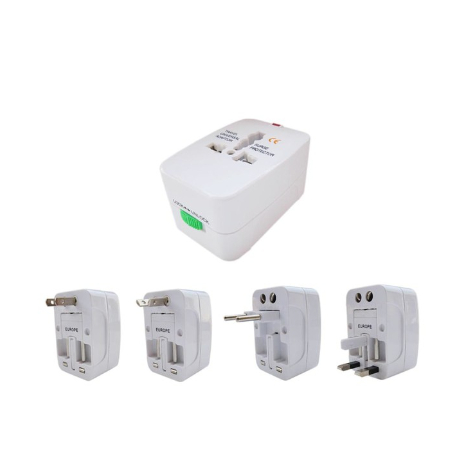 UNIVERSAL CHARGER COLOKAN TRAVEL UNIVERSAL CONVERTER EU UK US STEKER LISTRIK MULTI INTERNASIONAL OVER STEKER