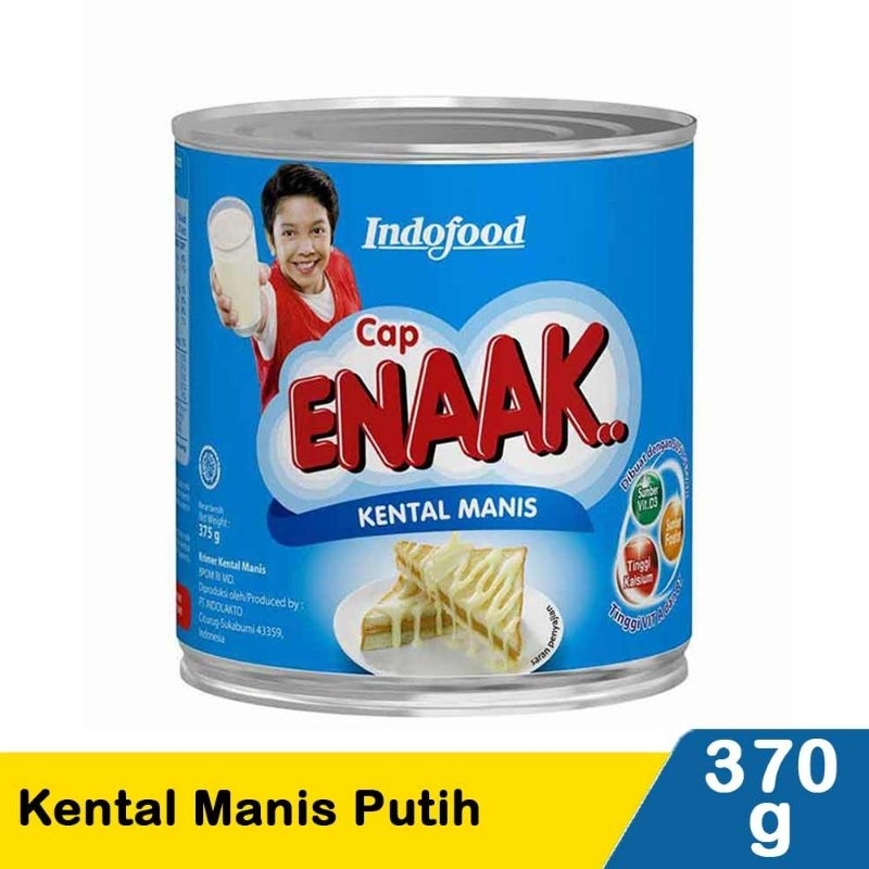 

Cap Enaak Kental Manis Putih 375G