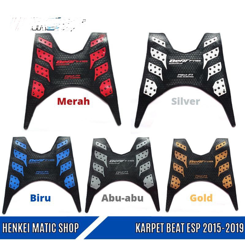 KARPET MOTOR BEAT FI ALAS KAKI BEAT 3SP 2015 KESET BEAT 2017-2018 - 2019