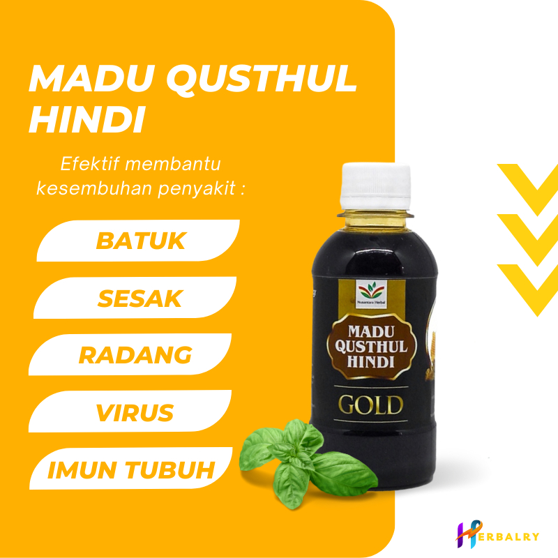 

Madu Qusthul Hindi Obat Batuk 280 Gram