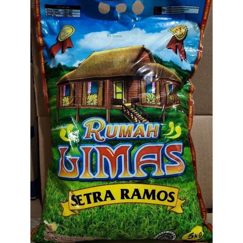 

BERAS PREMIUM RUMAH LIMAS SETRA RAMOS 5kg