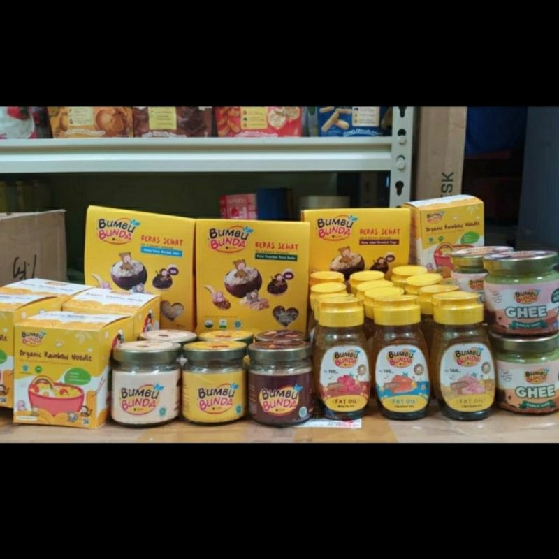 

(By Request) Reseller Bumbu Bunda MPASI BB Booster MPASI / Garlic Ghee Grass Fed Ghee / Mendukung Berat Badan Bayi / Bumbu Masak MPASI / Bahan Mpasi