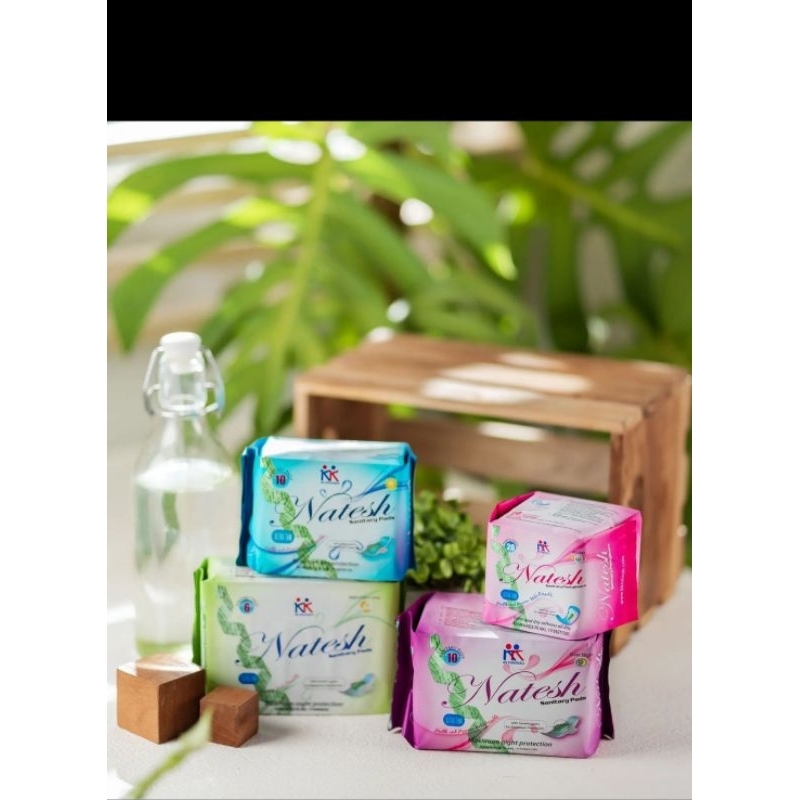 Pembalut Natesh/pembalut herbal /pembalut kesehatan/pembalut anti keputihan/pembalut sehat wanita/Pa