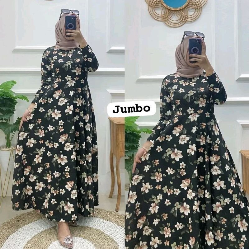 Gamis voxy motif  jumbo mayung/ Gamis voxy motif / gamis voxy jumbo mayung