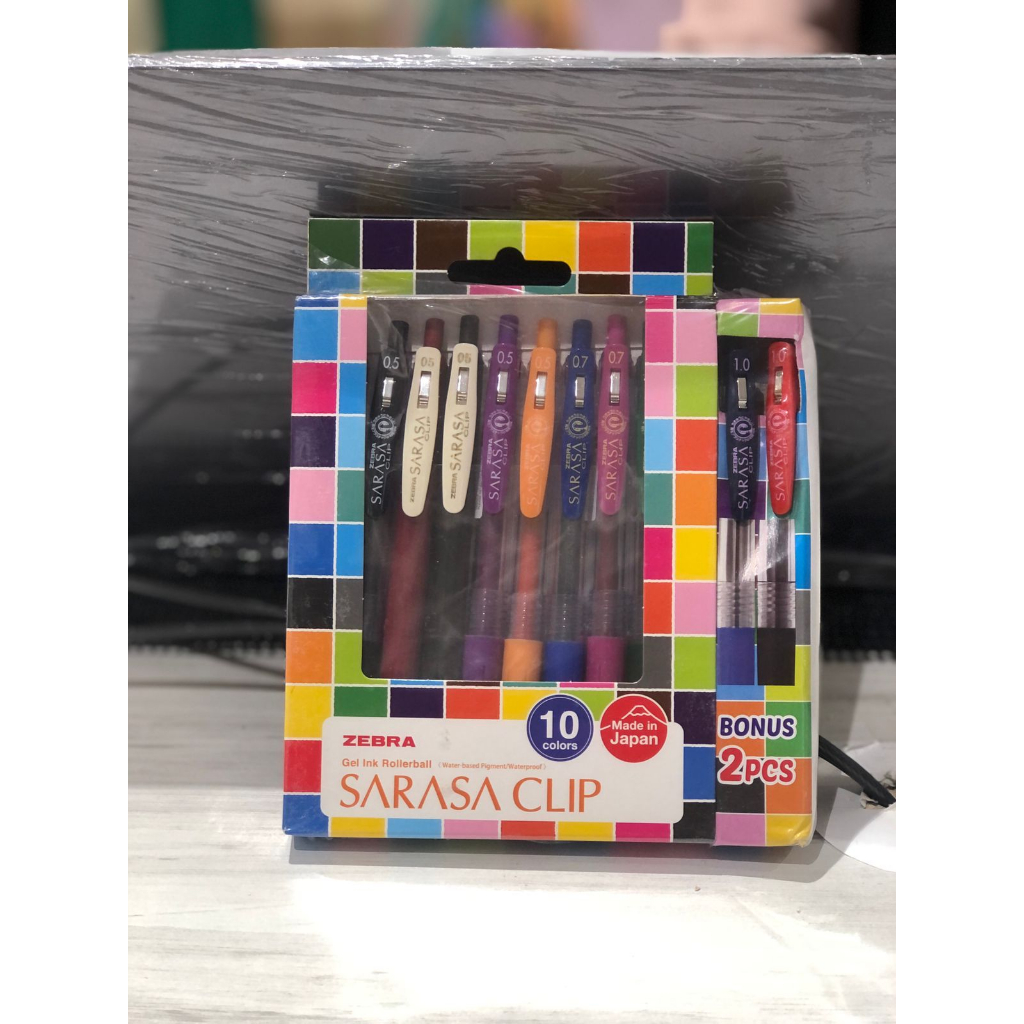 

Gramedia Banjarbaru - Zebra Sarasa Set 10 Pcs Free 2 Pcs