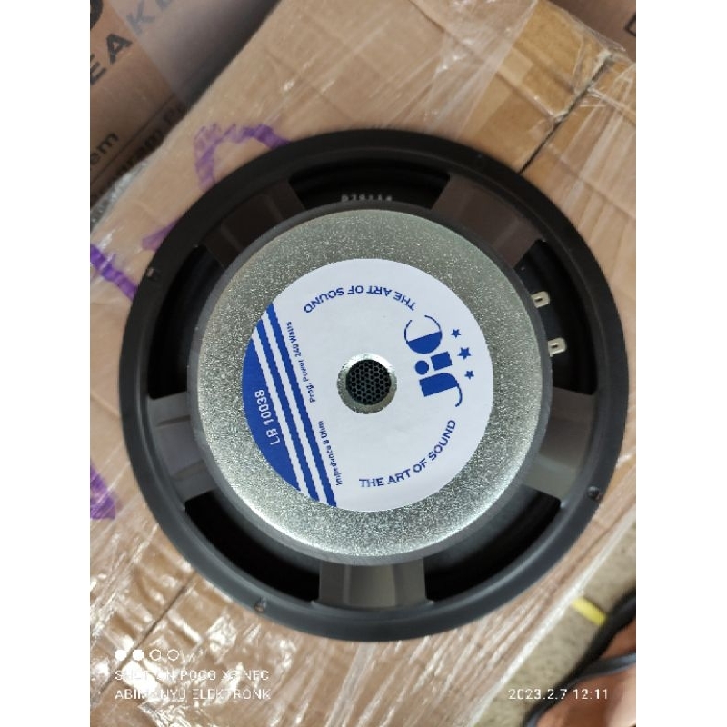 SPEAKER 10" JIC LB10038