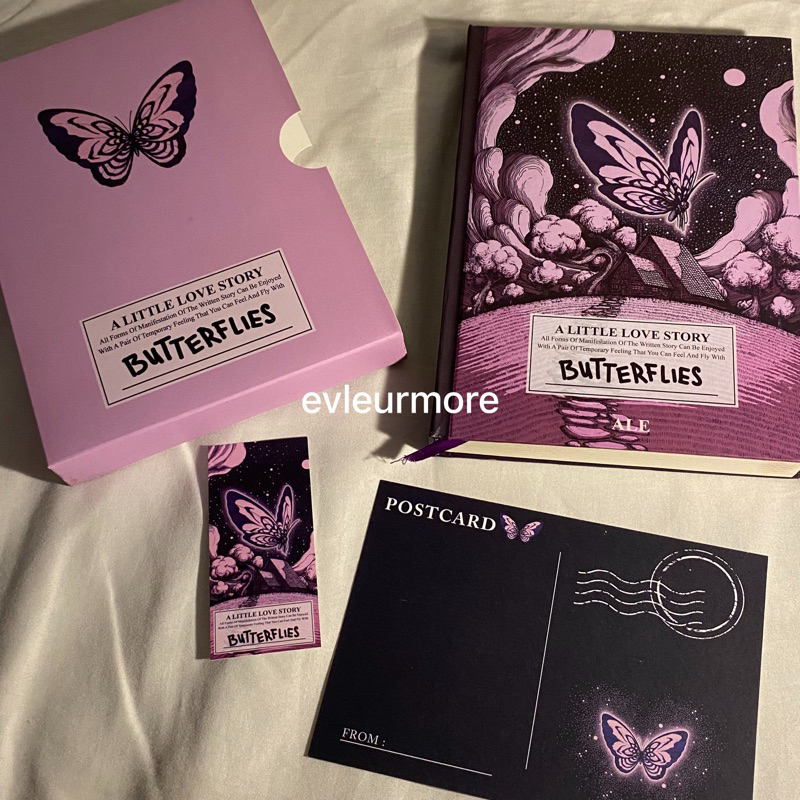 [PRELOVED] Novel Butterflies by ALESACAKES