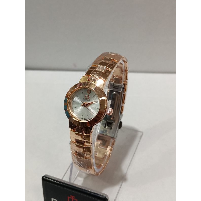 JAM TANGAN WANITA ANALOG RANTAI ROSEGOLD