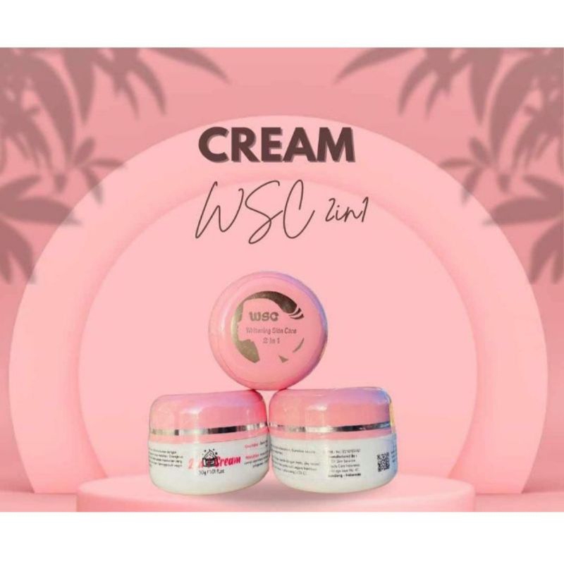 WSC Cream 2in1 Kemasan New 1 pcs