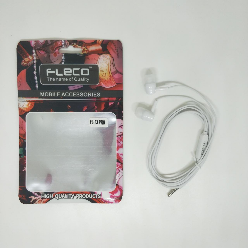 HANDSFREE ORIGINAL EARPHONE FLECO FL33 PRO CANDYPACK