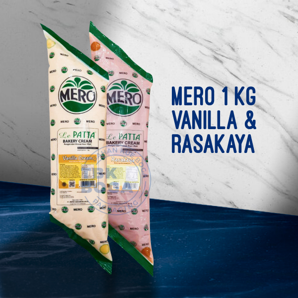 

Filling Mero 1 Kg ( Vanila, Rasakaya, Milky, Coffee, Durian ) Le Patta Srikaya Isian Selai