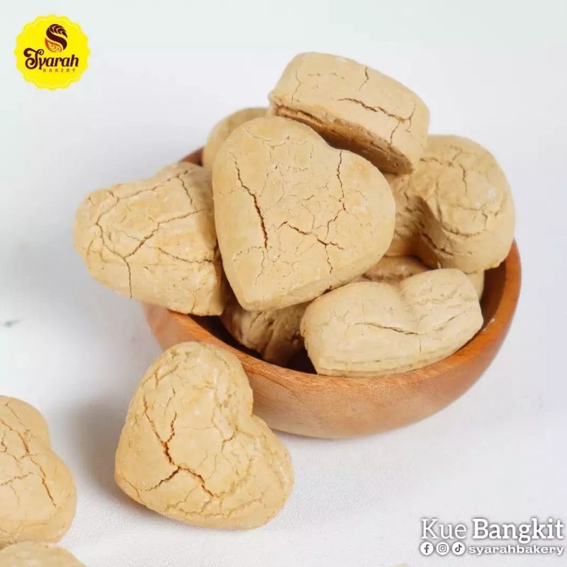 

KUE BANGKIT SYARAH BAKERY / COOKIES / MAKANAN KHAS BENGKULU / OLEH OLEH KHAS BENGKULU