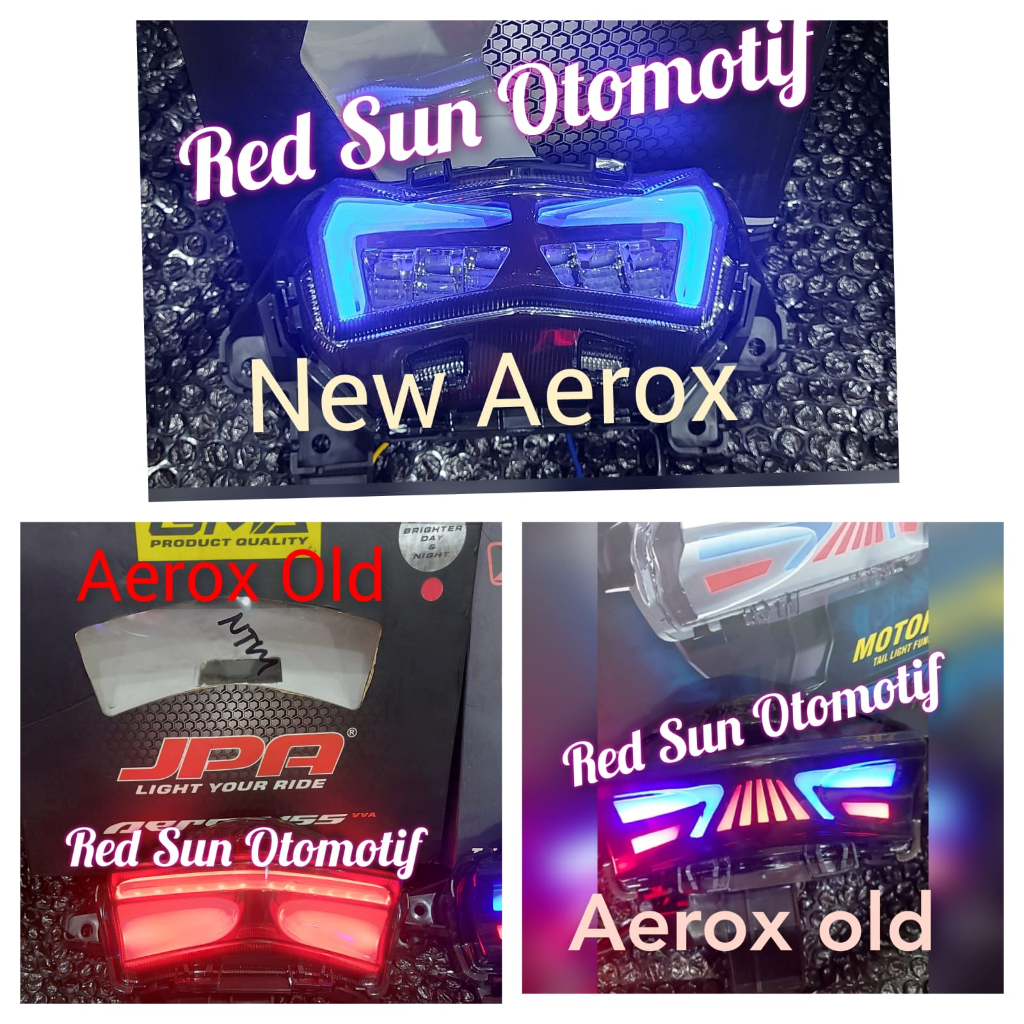 Stoplamp JPA Aerox Old 155 New Connected 3 in 1