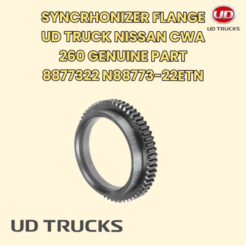SYNCRHONIZER FLANGE UDBTRUCK NISSAN CWA 260 8877322 N88773-22ETN