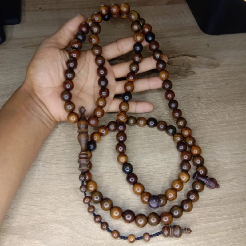 tasbih gaharu jumbo diameter 14mm tasbih kayu gaharu premium
