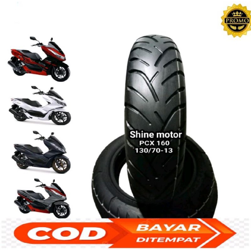 ban belakang motor pcx 160 uk 130/70-13 tubeles