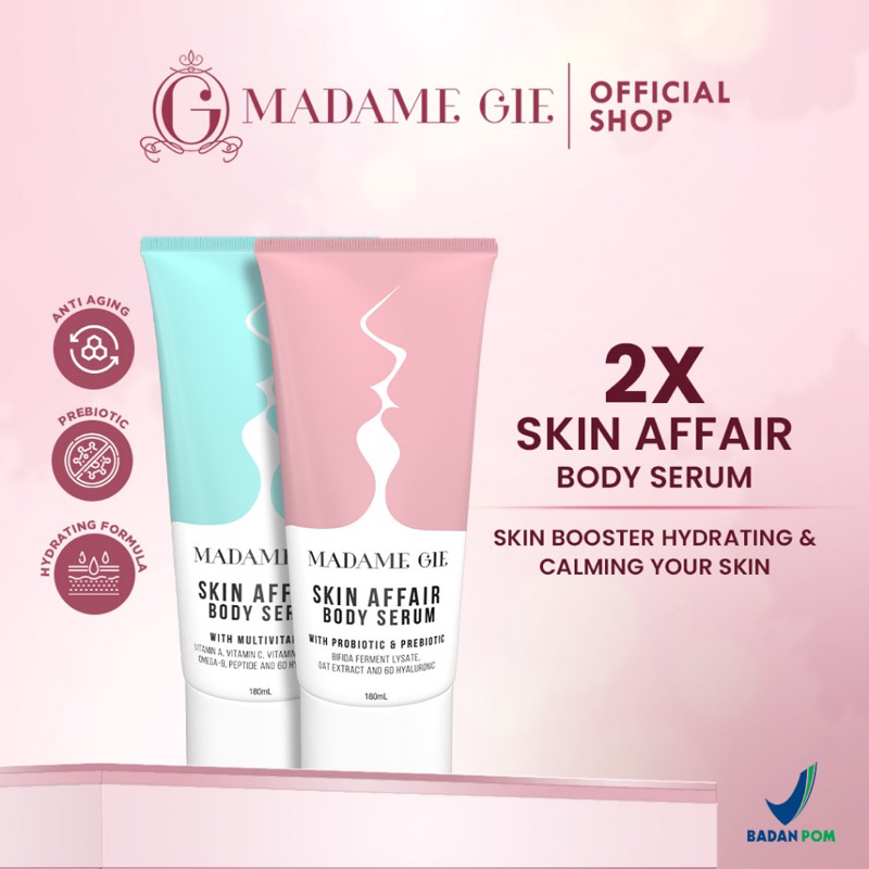 Madame Skin Affair Body Serum - Skin Booster Hydrating &amp; Calming Your Skin