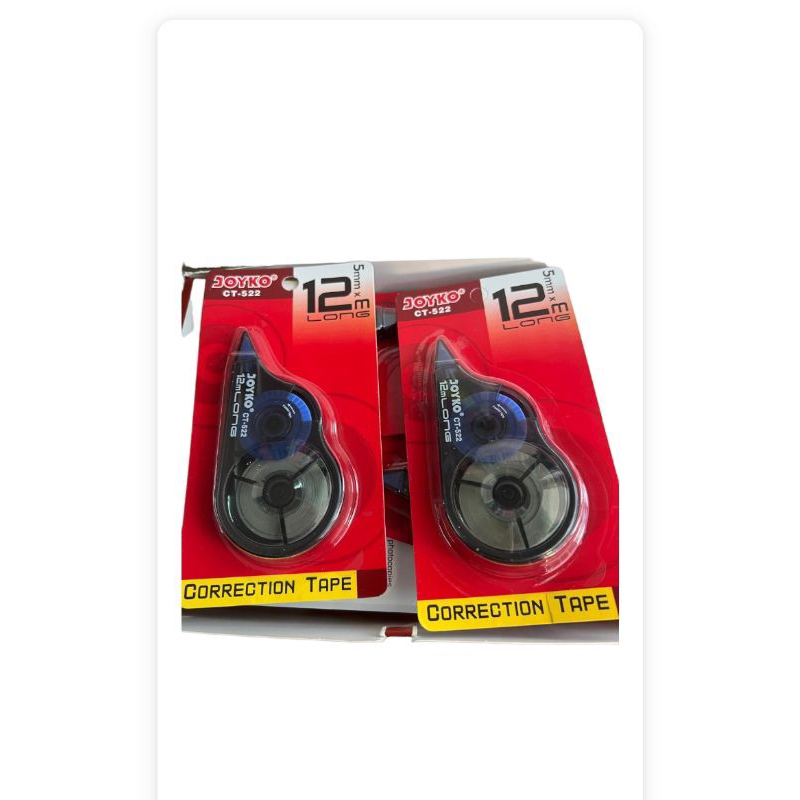 JOYKO CT-522 5MMX12M LONG Correction Tape penghapus roll kertas besar