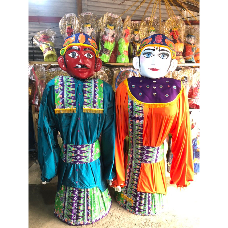 Ondel-Ondel 2,50 Meter(Include Kembang kelapa)