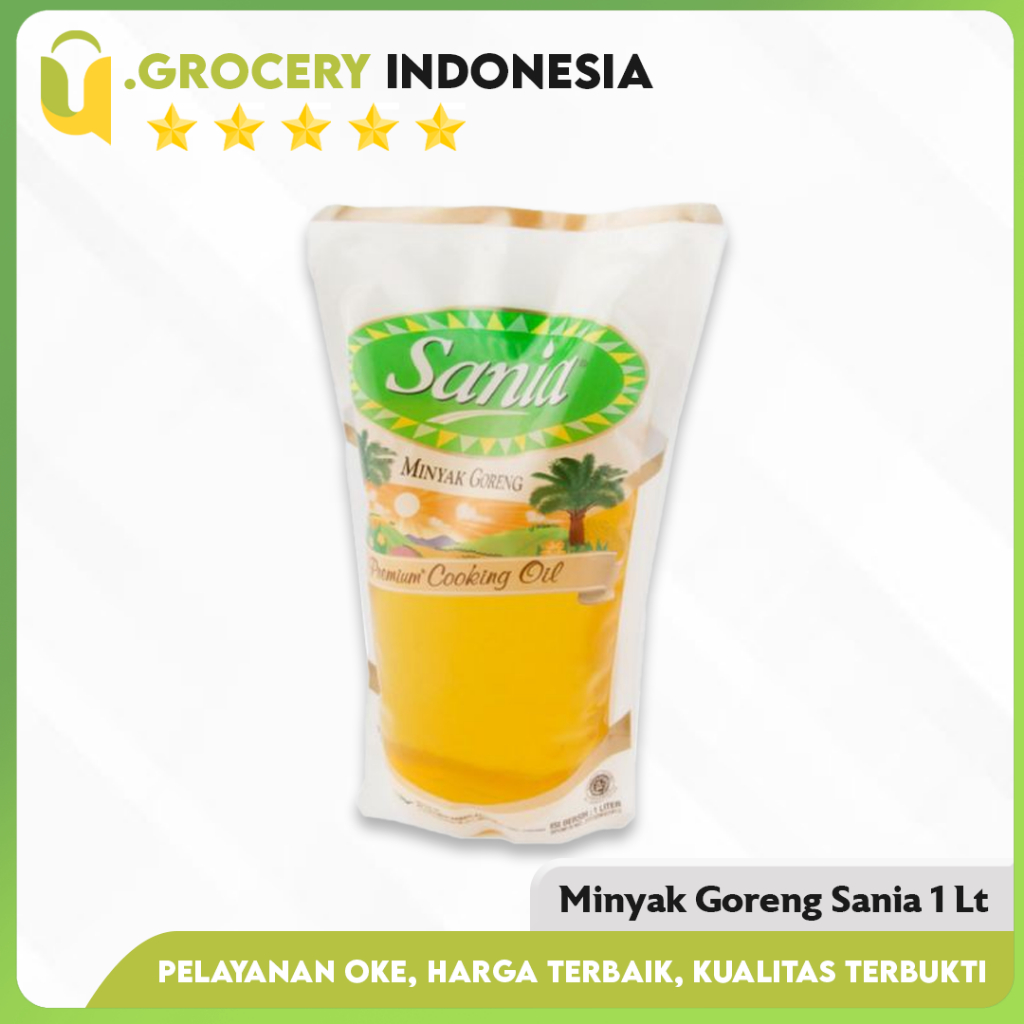 

Sania Minyak Goreng Premium Cooking Oil Pouch 1 L