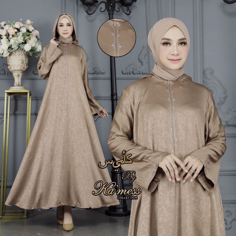 Gamis kapucong kode 36 ori Ka'mess