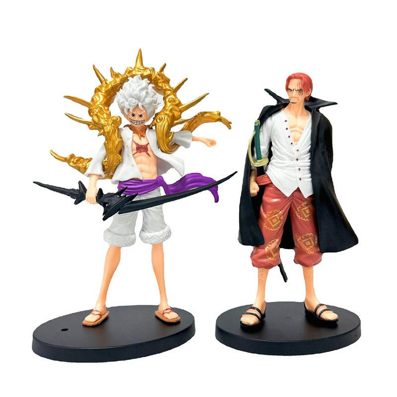 Figure One Piece Luffy GEAR 5 Nika Figure Shanks Akagami Shanks NEW