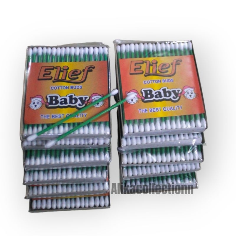 cotton buds baby dan dewasa isi 215 pcs