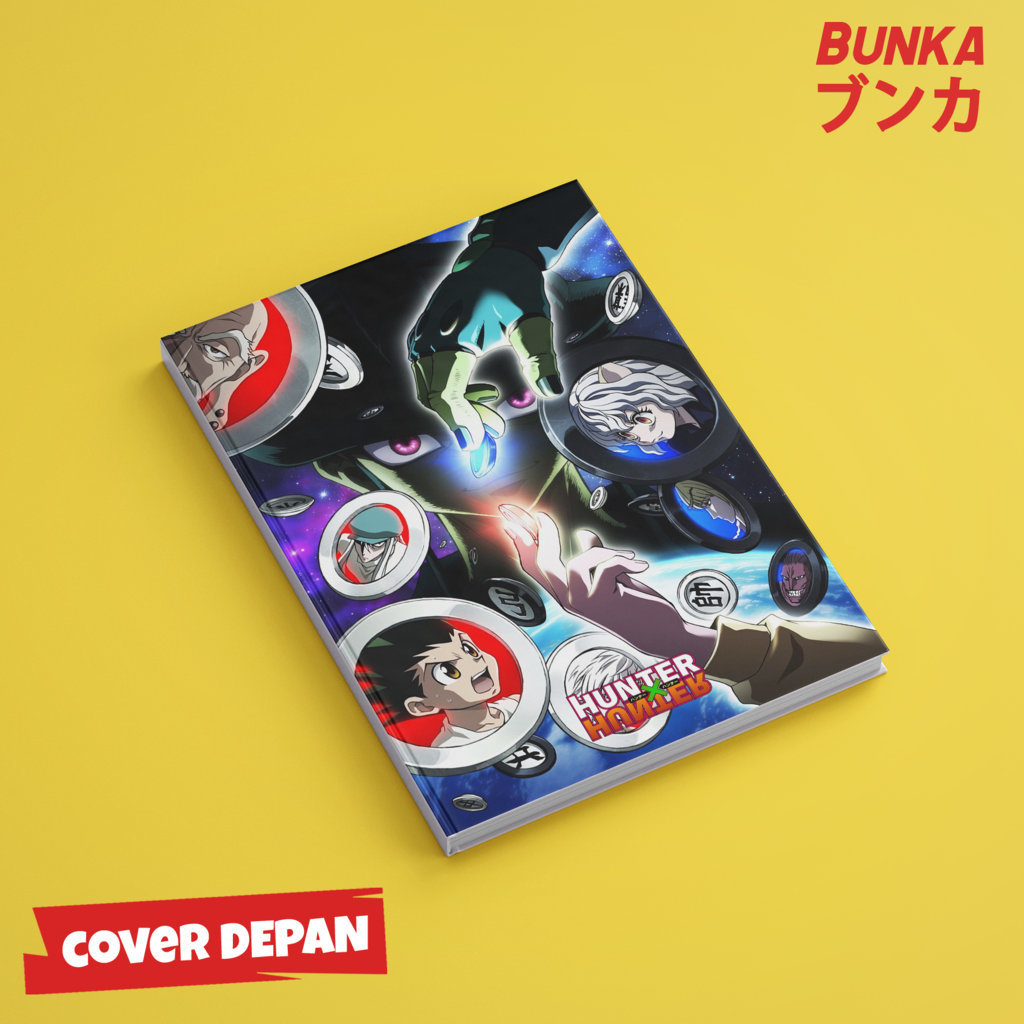 

Note Book Anime Hunter x Hunter Meruem Chimera Ant Arc Hardcover A5 Buku Tulis Catatan Notes Agenda Planner Jurnal vintage buku catatan story book kado anniversary valentine cowok cewek murah