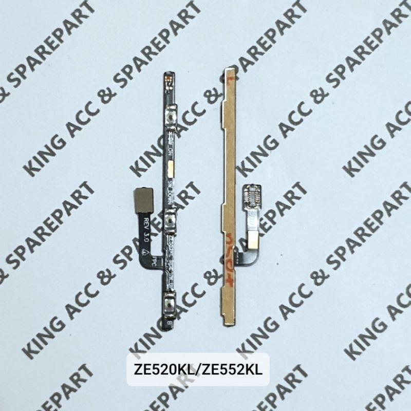 FLEXIBEL FLEXIBLE FLEKSIBEL ASUS ZENFONE 3 ZE552KL Z012D ZB552KL ZE520KL OK OF POWER VOLUME