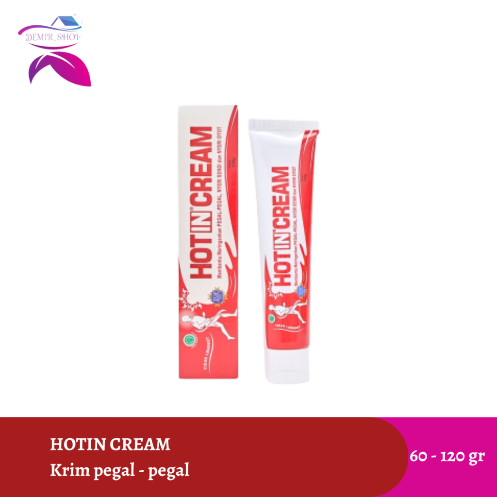 Hotin Cream / Hot In Cream Meredakan Nyeri Sendi &amp; Nyeri Otot