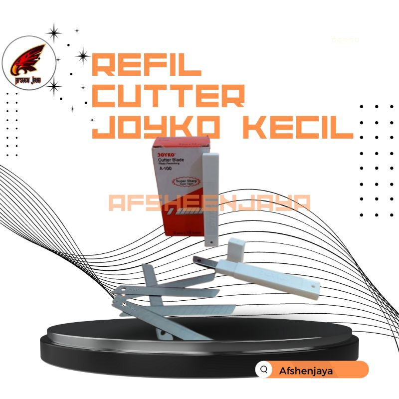 

⭐AJ⭐ Isi Cutter Joyko A-100 (1 Tube Isi 5 Pcs) / Cutter Blade Refill Isi Pisau Pemotong Joyko A-100 / Joyko A 100 / Joyko A100 / Kecil Besar Murah Silet Pinset / Isi Kater Kecil Besar