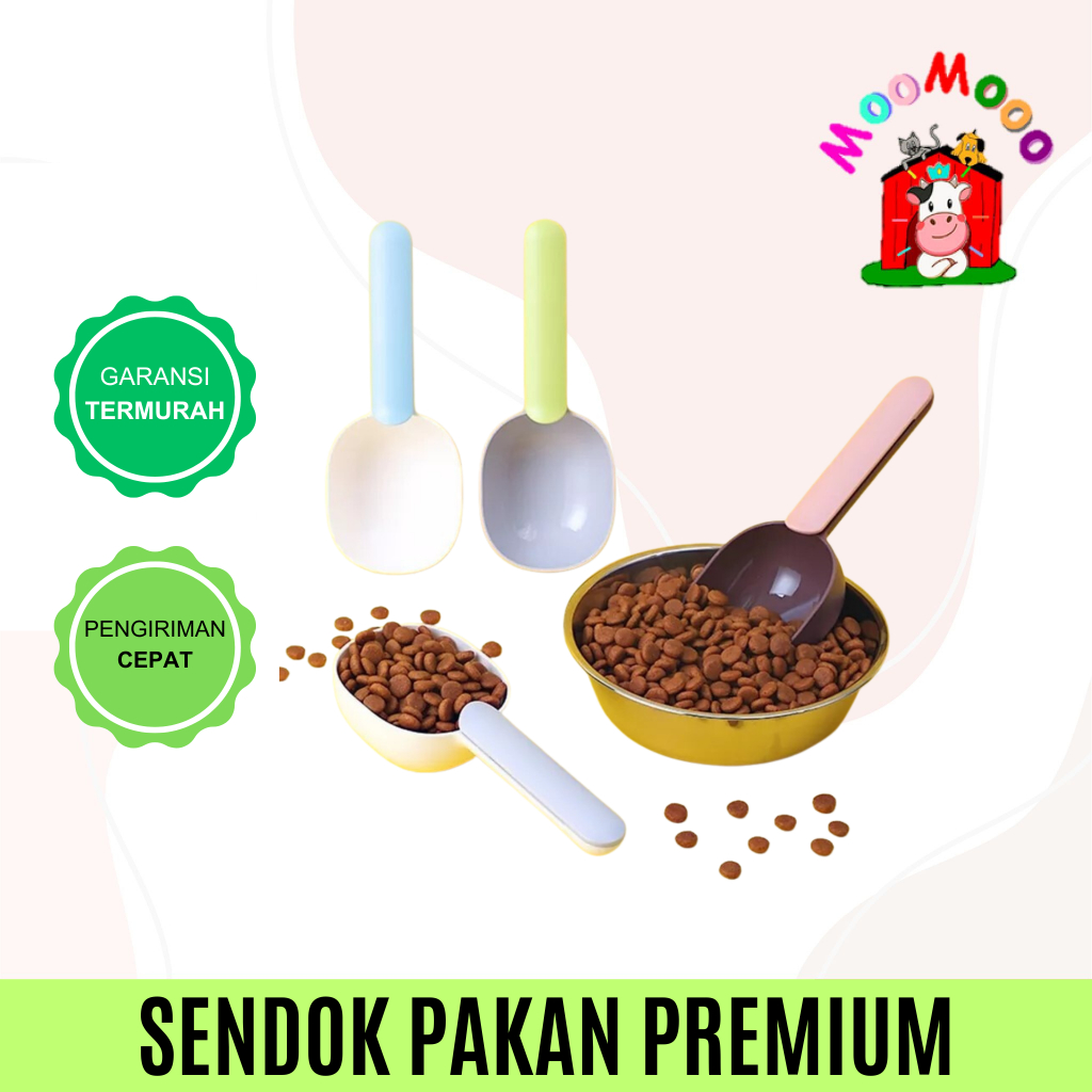 Pet Food Scoop Premium - Sendok Makanan / Pakan Hewan Premium