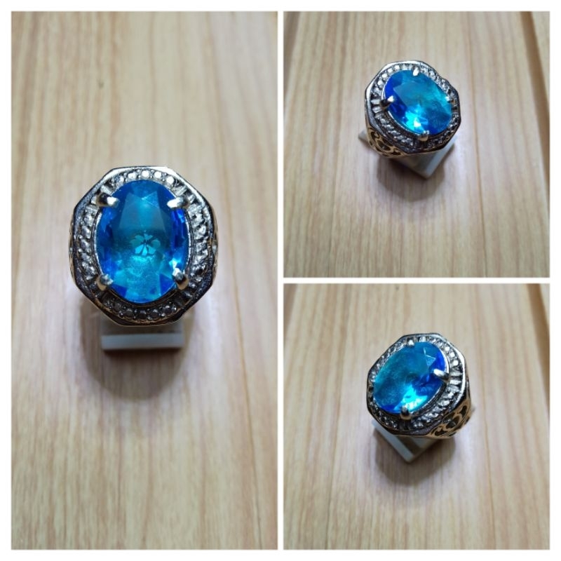 batu akik blue topas