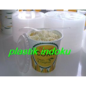 GELAS Kertas Paper cup 6,5 OZ POLOS Jagung JASUKE POP SWEET CORN Motif Kopi Hot Coffe Teh 6.5oz 6.5