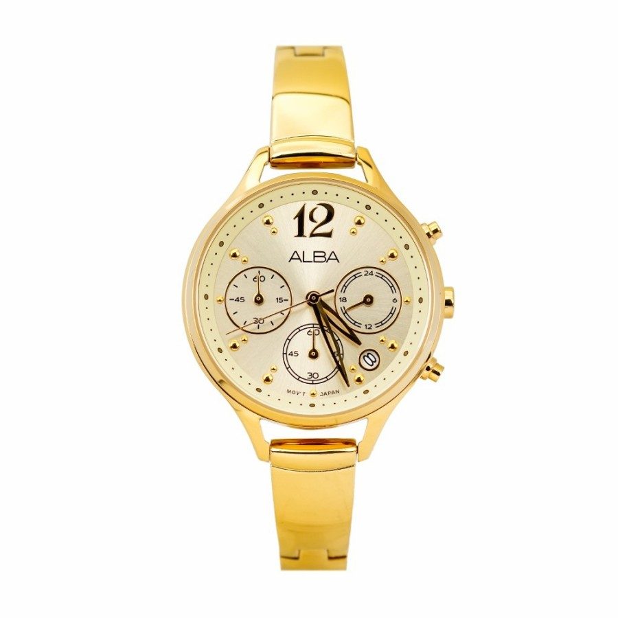 ALBA AT3E98X1-Jam Tangan Wanita Analog Original-Garansi Resmi